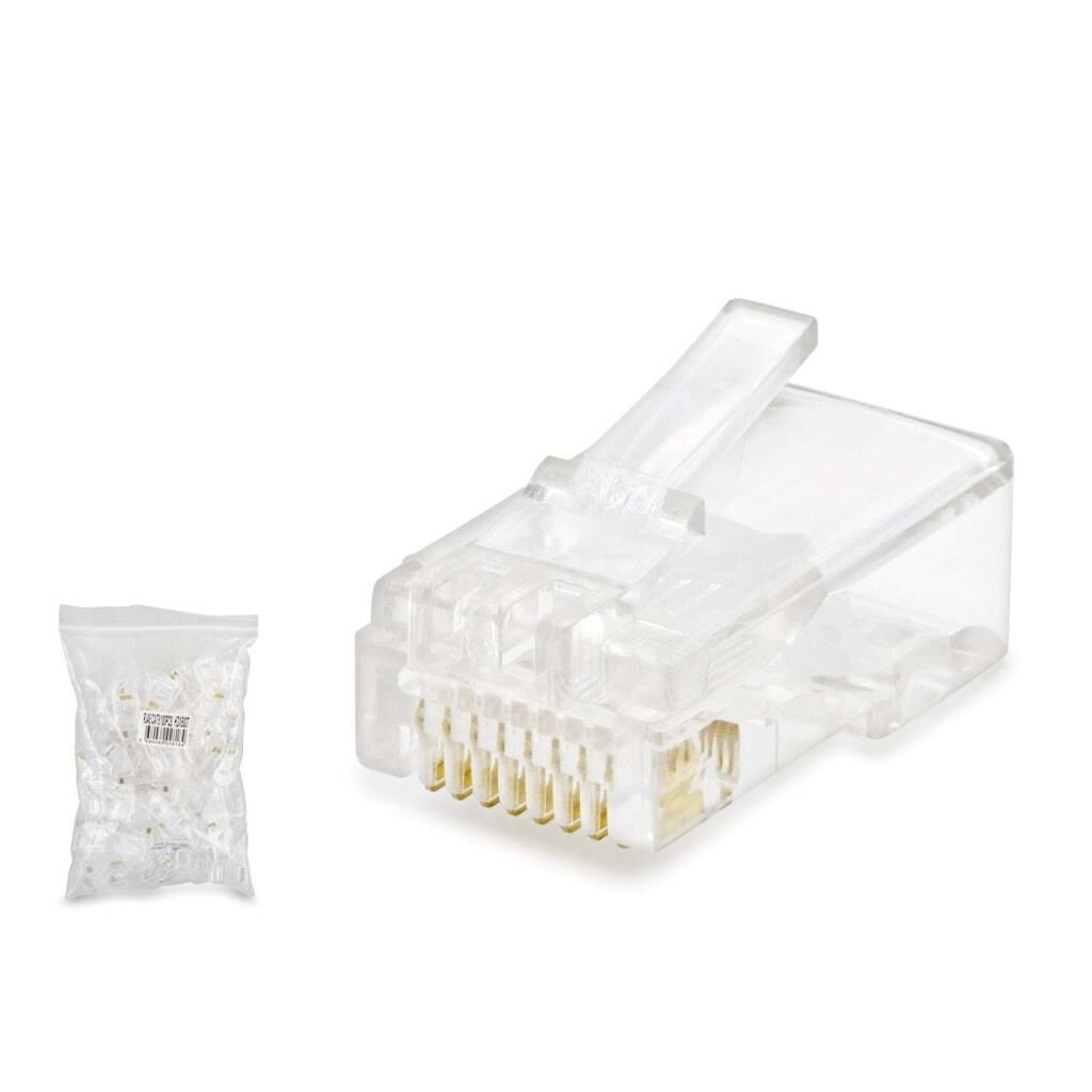 Cat5 Konnektör Rj45 100Lü Paket Şeffaf HDX5007 (491491)
