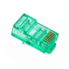 Rj45 Cat6 8P/8C Yeşil Soket (100Lü Paket) (491491)