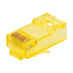 Rj45 Rj45 Cat6 8P/8C Sarı Soket (100Lü Paket) (491491)