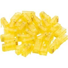 Rj45 Rj45 Cat6 8P/8C Sarı Soket (100Lü Paket) (491491)