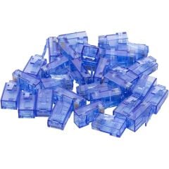 Rj45 Rj45 Cat6 8P/8C Mavi Soket (100Lü Paket) (491491)
