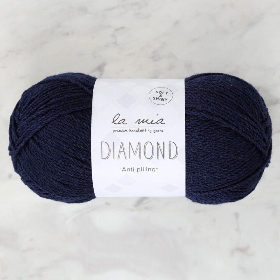 La Mia Diamond Lacivert El Örgü İpi - L007 - 34451
