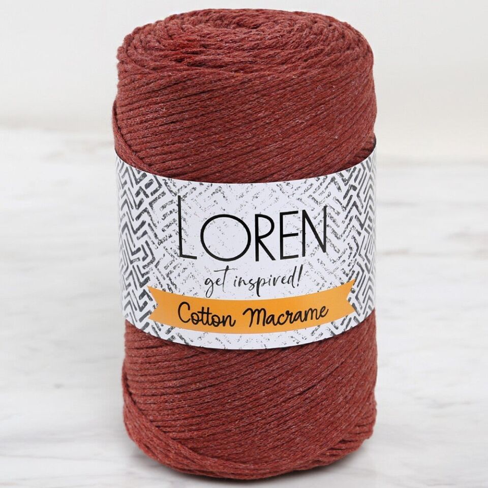 Loren Cotton Macrame Kiremit - L035