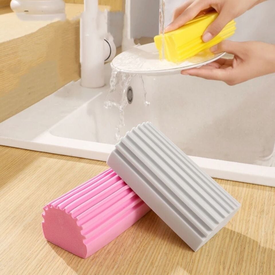 AD Nemli Silgi Süngeri Banyo,Mutfak ve Araba İçin Temizlik Süngeri