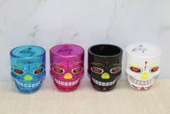 İstanbul Temalı Cam Kurukafa Shot Bardak Renkli Model 2