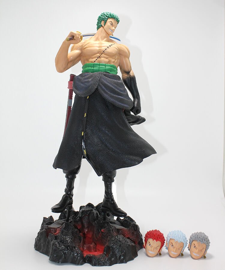Anime One Piece Roronoa Zoro Figürü 50 Cm