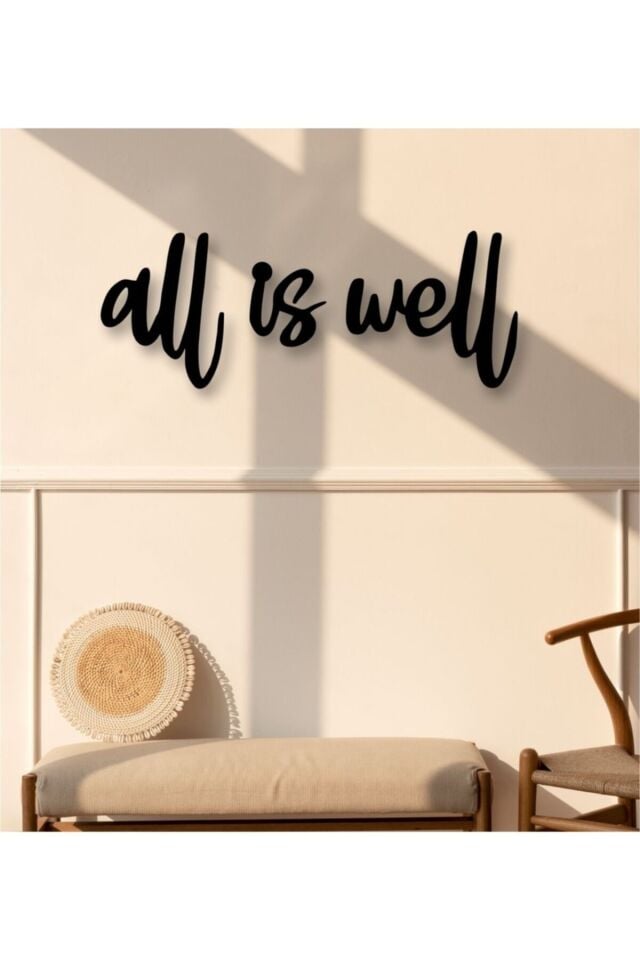 All Is Well Duvar Dekoru