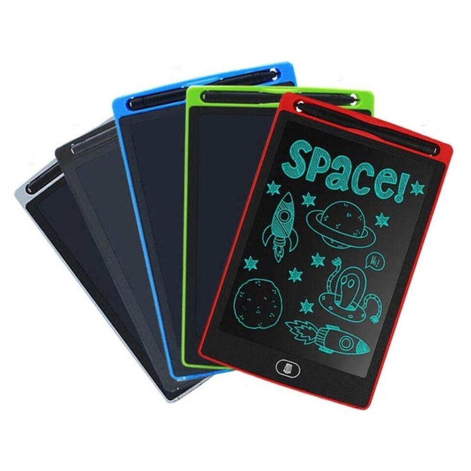 AD 8.5 inç Renksiz Silinebilir Kalemli Yazı Tableti