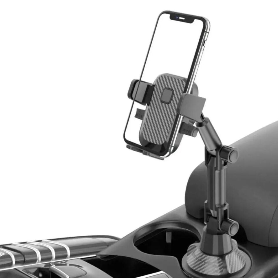 AD Teleskopik Araç Bardak Yerine Giren Telefon Tutucu