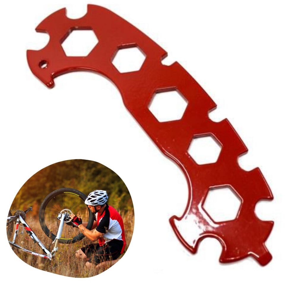 AD Çok Uçlu Bisiklet Anahtarı Pratik Bisiklet Çok Uçlu Tamir Aleti