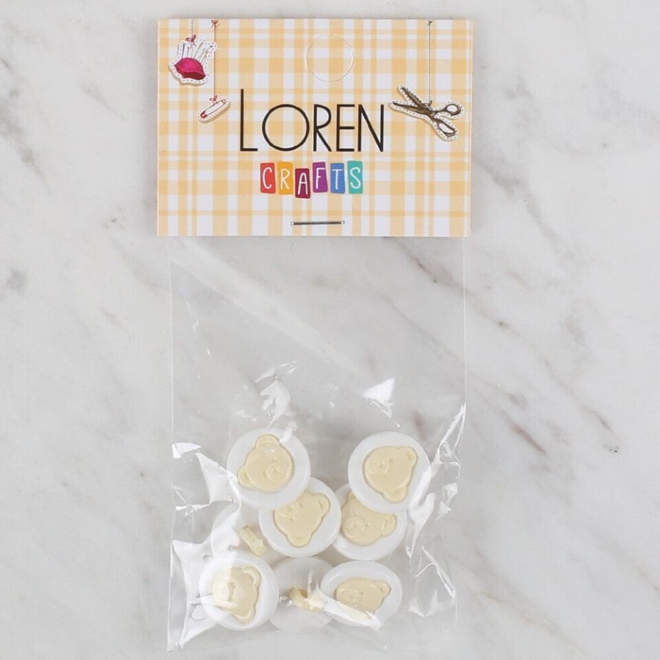 Loren Crafts 8 li Düğme - 619