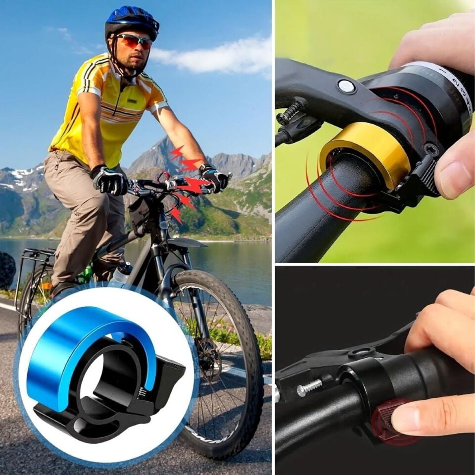 AD Ultra-Yüksek Sesli Alüminyum Alaşımlı Bisiklet Zili