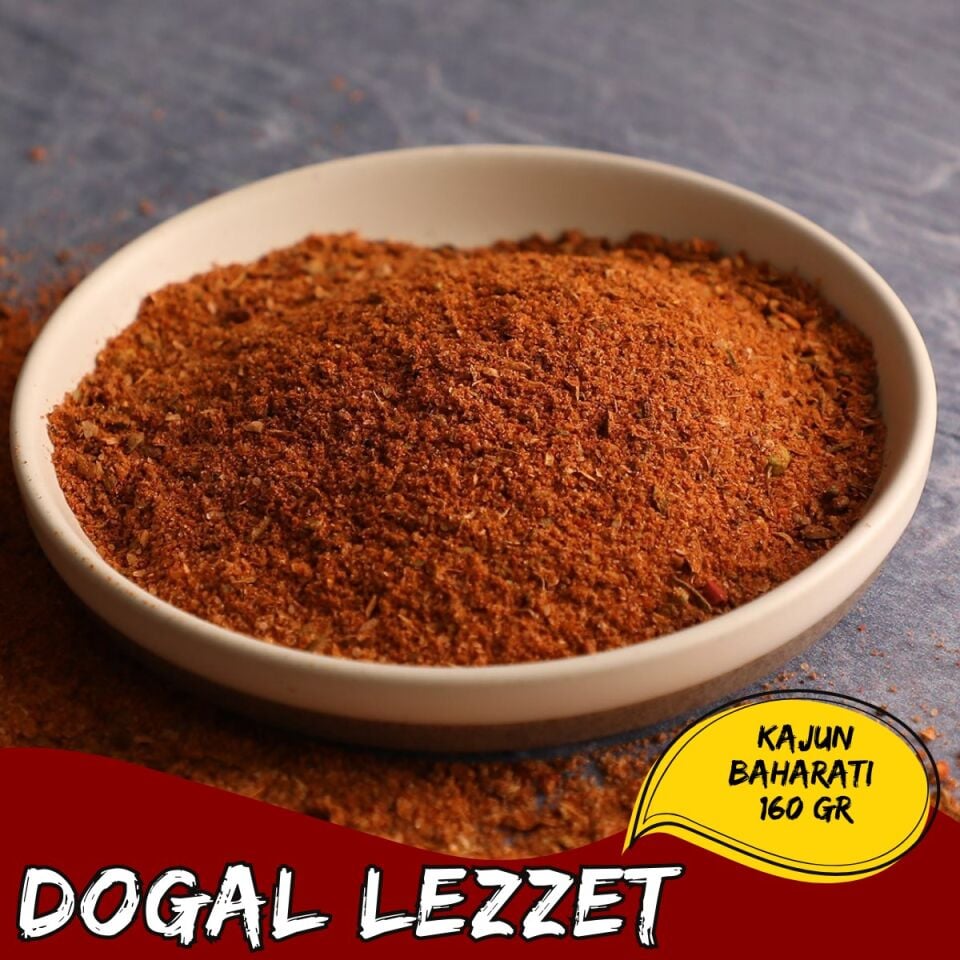 Mey İthalat® Kajun Baharatı 160 Gr Cajun Baharat Karışımı Et, Tavuk ve Patates İçin