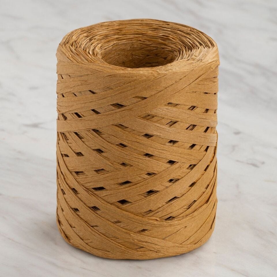 Loren Natural Raffia 90 gr Bej Kağıt İp - 74