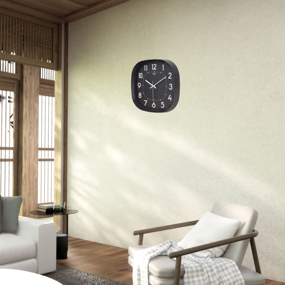 Siyah 31 Cm Duvar Saati