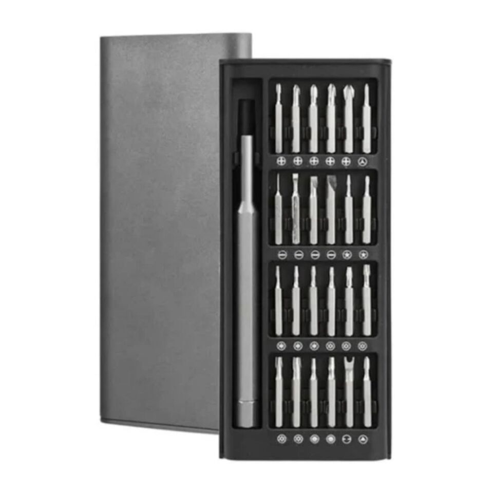 AD 25 Parça 24 farklı uçlu Mıknatıslı 25 in 1  Tornavida Seti