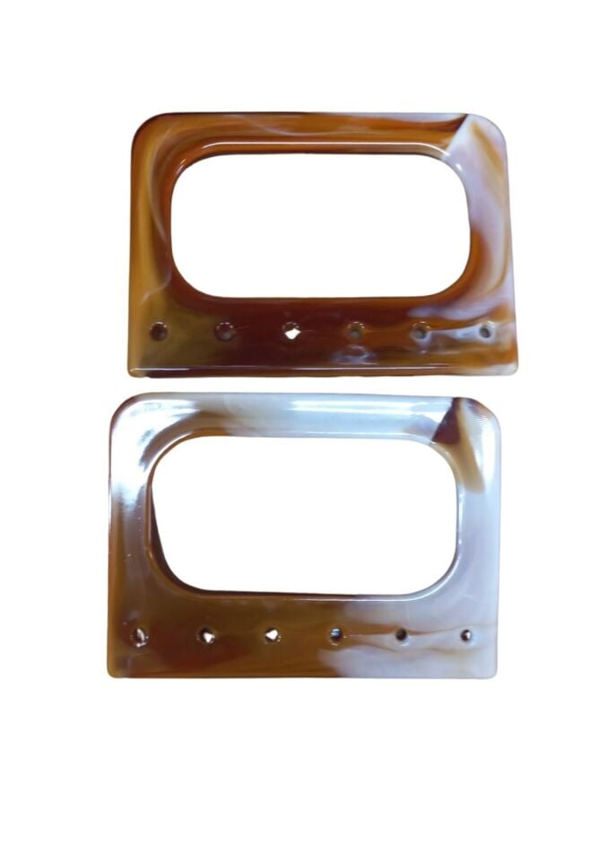 Çanta Sapı Akrilik Kare Delikli 12 cm