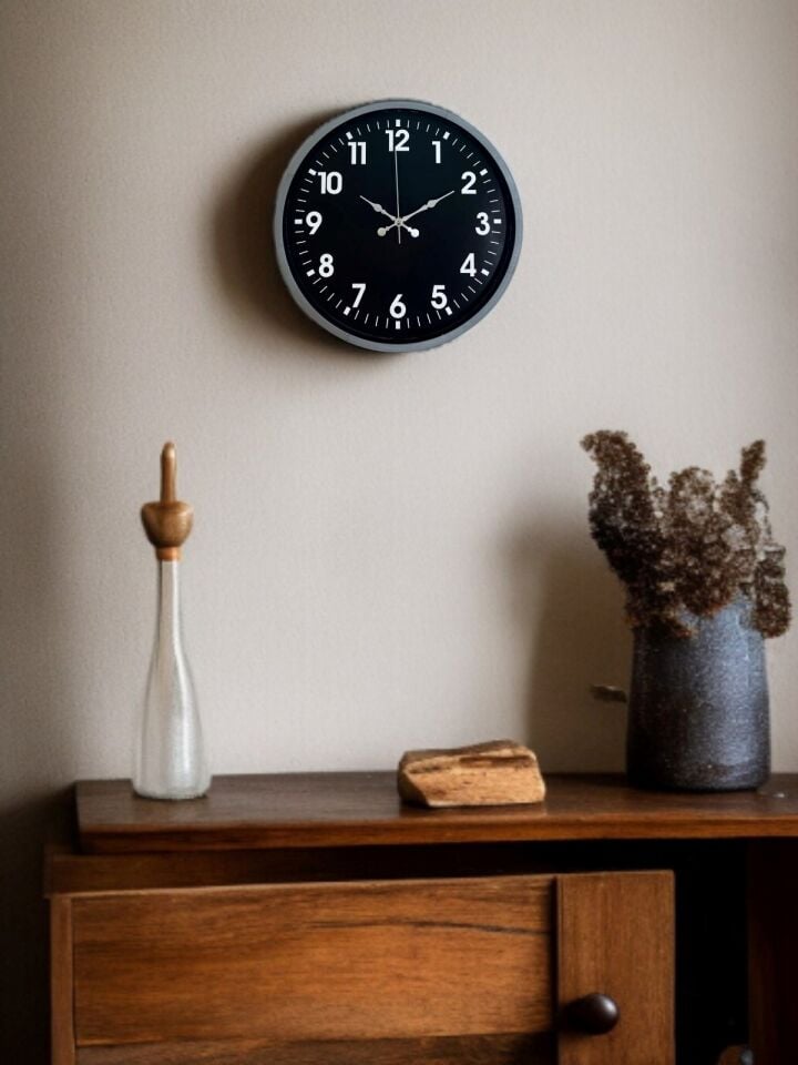 36 Cm Asil Dekoratif Duvar Saati