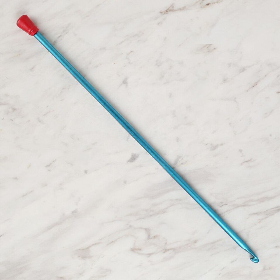 Loren Crafts 7 mm 35 cm Mavi Renkli Metal Gagalı Ö