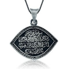 925 Ayar Gümüş Nazar Duası Kadın Gümüş Kolye PT2610231 (491491)