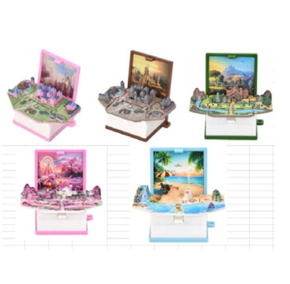 Kitap Şeklinde 3D Anahtarlık