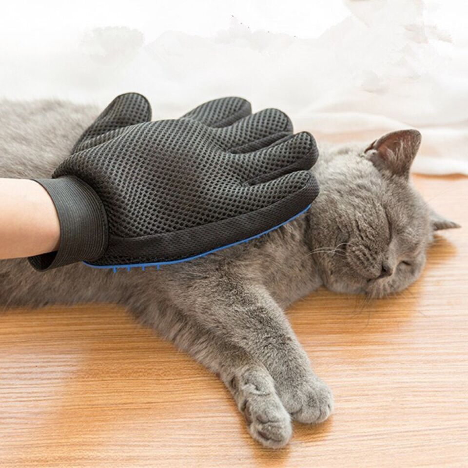 AD Tüy Toplayan Kedi Temizleme Eldiveni Tüy Toplama Eldiveni