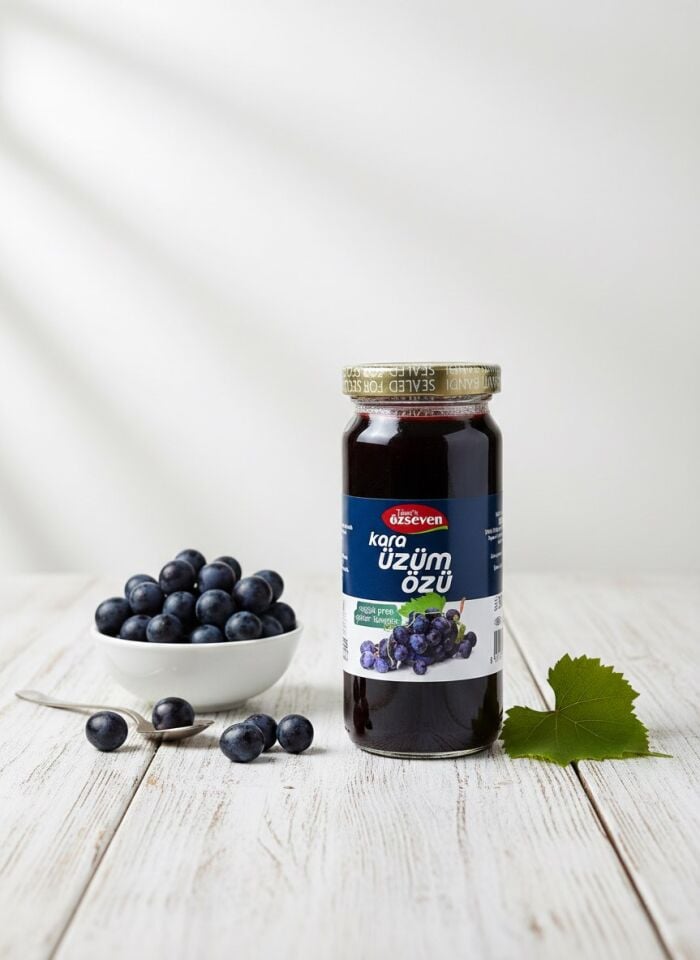 Özseven Kara Üzüm Özü 300gr - %100Doğal - Şeker İlavesiz