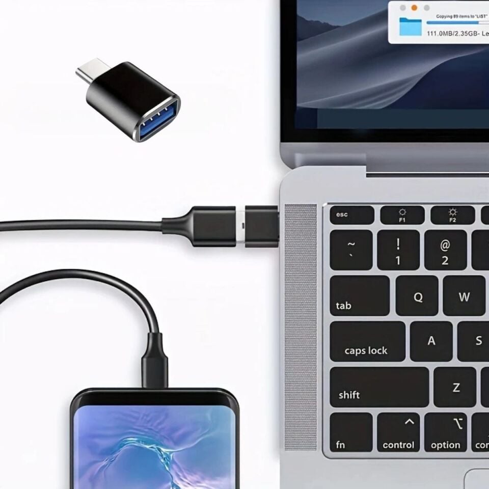 AD 1 Adet Usb to C Adaptor Dişi Çevirici Dönüştürücü Adaptör