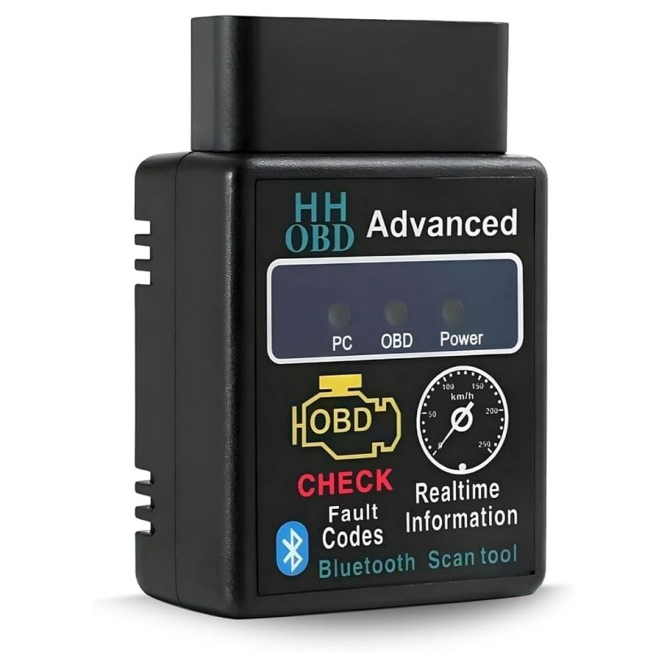 AD Bluetooth Arıza Tespit Cihazı – Araç Motor Arıza Okuma, Check Engine Sıfırlama, Oto Diagnostik Scanner
