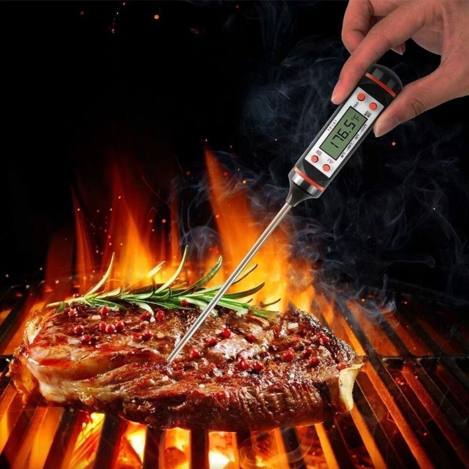 AD Dijital Gıda Termometresi Süt,Et,Yoğurt Mayalama,Mama Derecesi Ölçer Gıda Termometresi