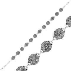 925 Ayar Gümüş Telkari Bileklik BR0460518 (491491)