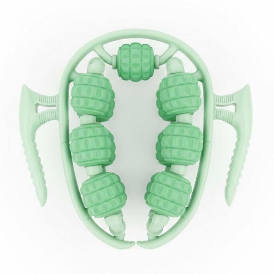 AD 13 Tekerlekli Circular Lenfatik Masaj Roller – Selülit Giderici, Cilt Sıkılaştırıcı, Bacak Kol Sırt Masaj Aleti