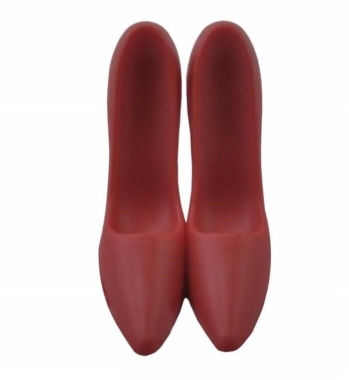 AD Topuklu Ayakkabı Şeklinde Slikon Cep Telefonu Tutucu Stand Aparat