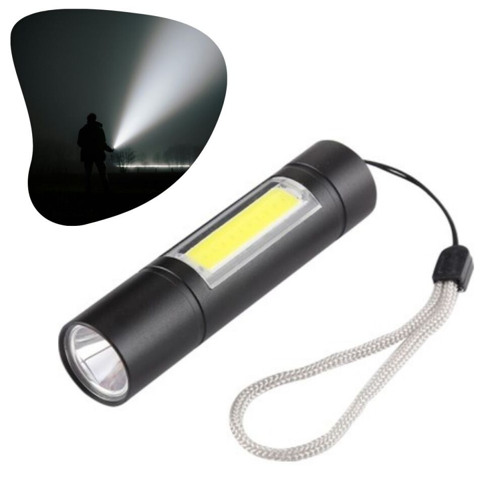 AD Solar Kutulu Mini El Feneri – Taşınabilir LED Kamp ve Acil Durum El Lambası