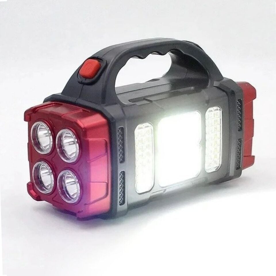 AD Çok Fonksiyonlu Elde Güneş Enerjili Lamba – 38W