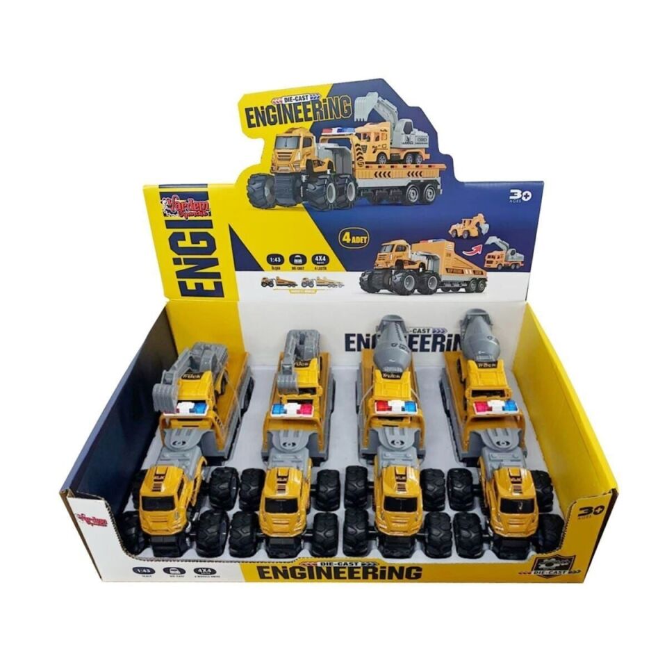 KLX600-367 SURT DIE-CAST-INSAAT ARACLARI(Belirtilen fiyat, tekli satış için adet fiyatıdır.)