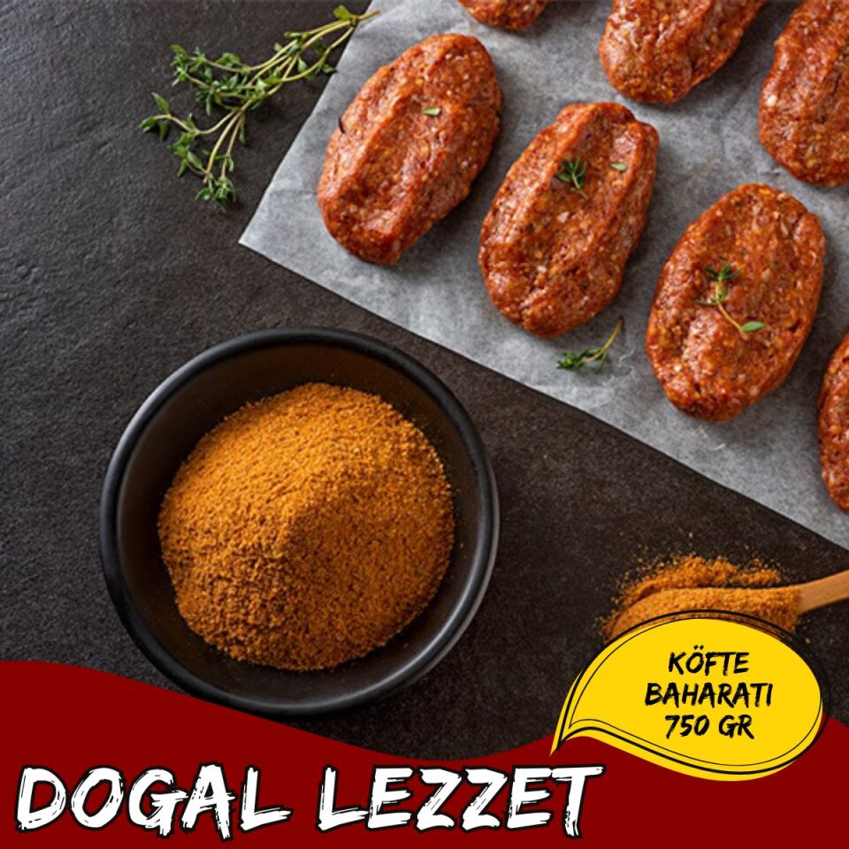 Mey İthalat® Köfte Baharatı Özel Baharat Karışımı Izgara ve Ev Yapımı Köfte İçin 750 Gr