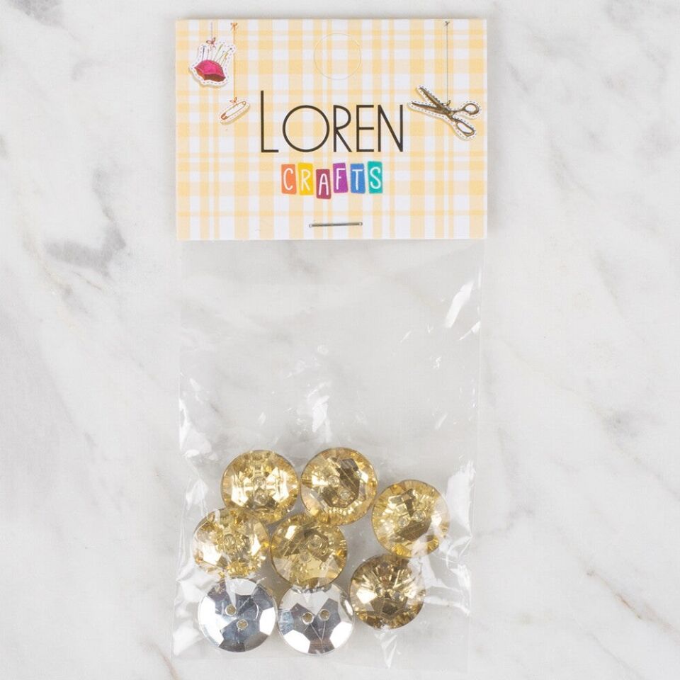 Loren Crafts 8 li Düğme - 226