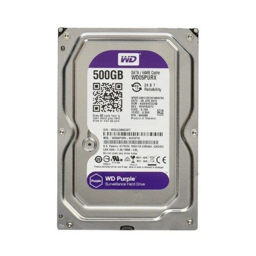 WD Purple 500 GB 3.5 Güvenlik Harddiski