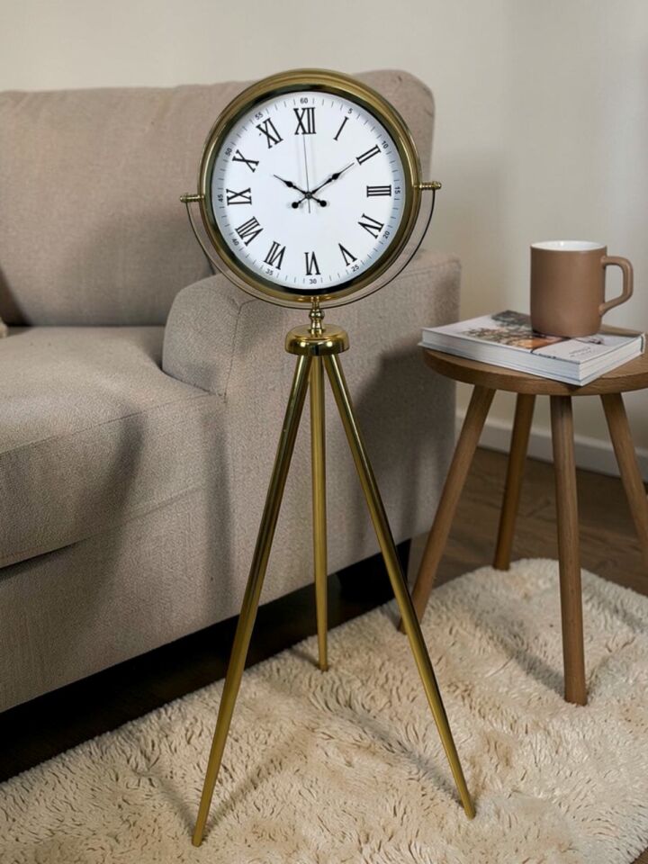 Victoria Gold Tripod Ayaklı Saat