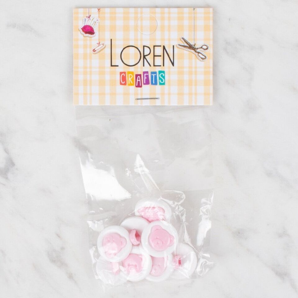 Loren Crafts 8 li Düğme - 420