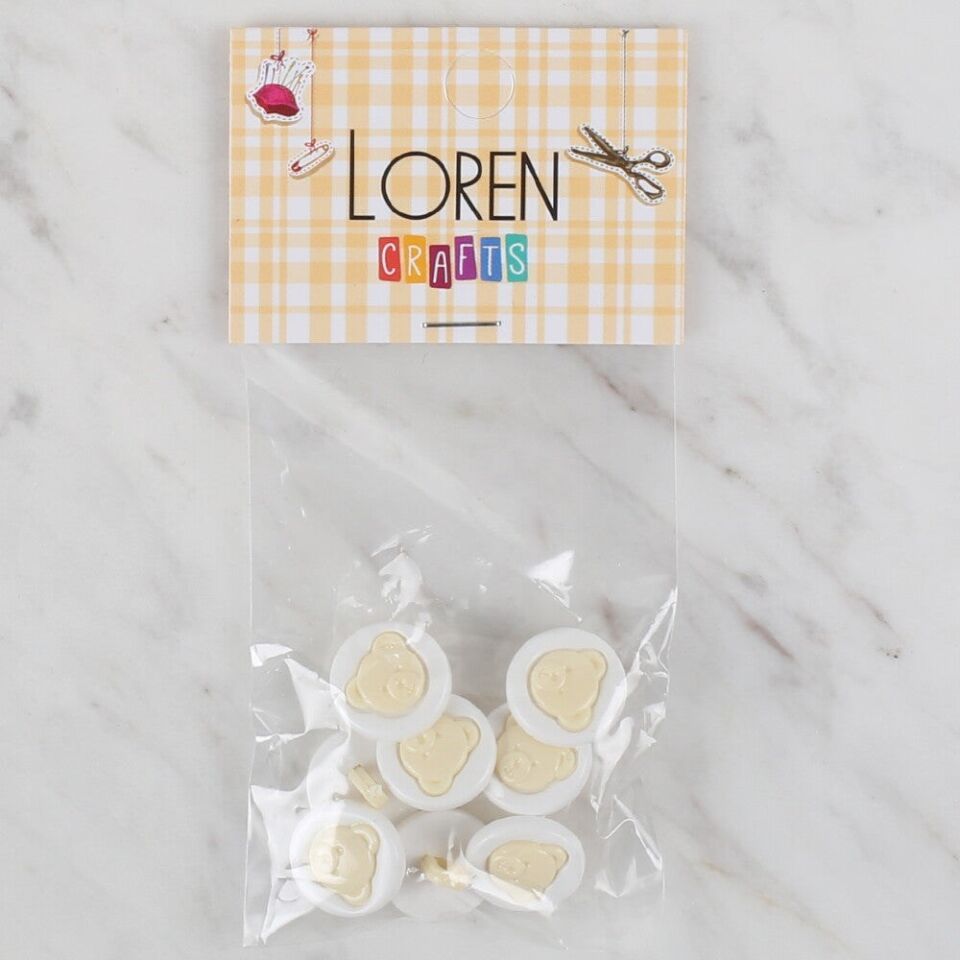 Loren Crafts 8 li Düğme - 619