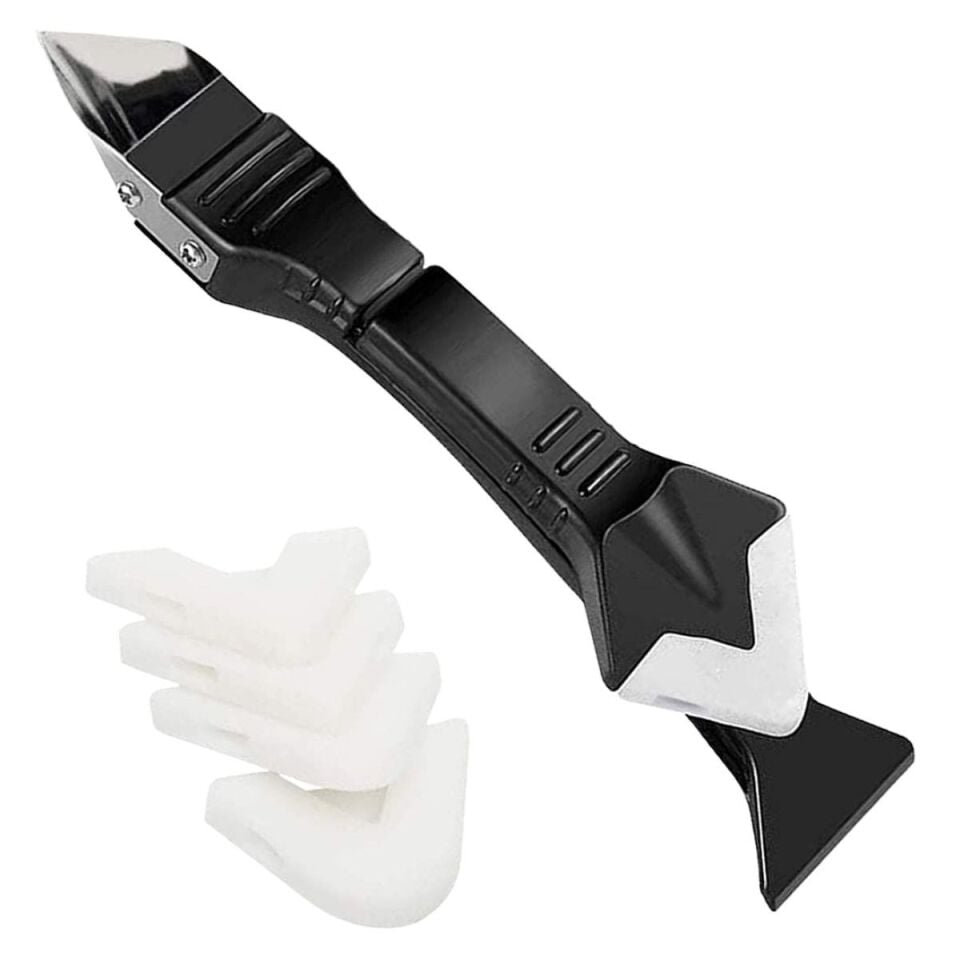 AD  3 ü 1 Arada Fayans Derz Silikon Kazıyıcı Sıyırıcı Ve Uygulayıcı Aparat