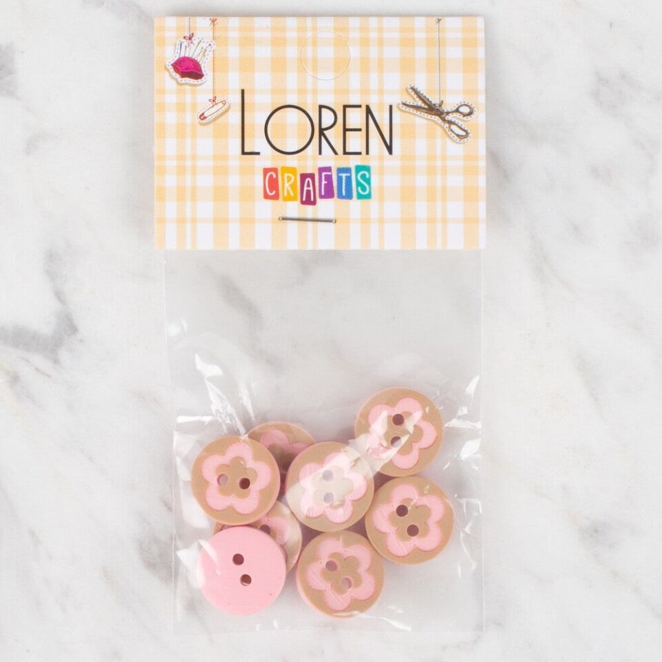 Loren Crafts 8 li pembe - 316