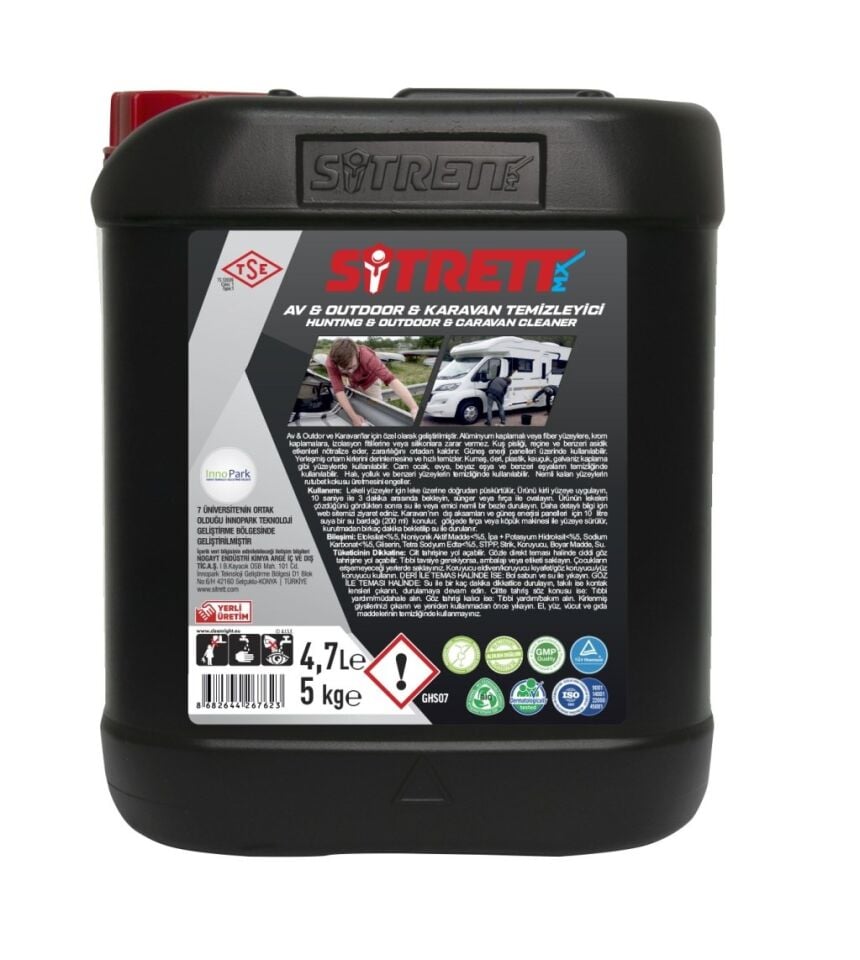 SİTRETT MX Av Outdoor Karavan Temizleyici 5 Kg.
