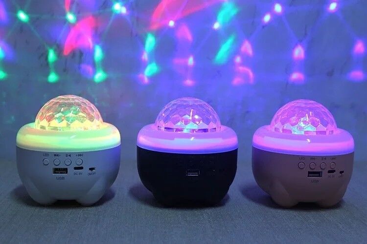 Bluetooth'lu Müzik Çalar Star Master Led Lamba