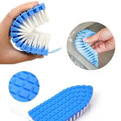 Bükülebilir  Esnek Kenar Köşe Lavabo Temizleme Fırçası Banyo Mutfak Fırçası (491491)