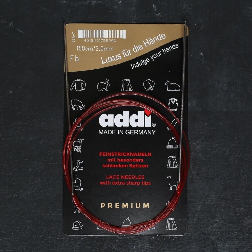 Addi 2,0mm 150cm Misinalı Dantel Şişi - 775-7