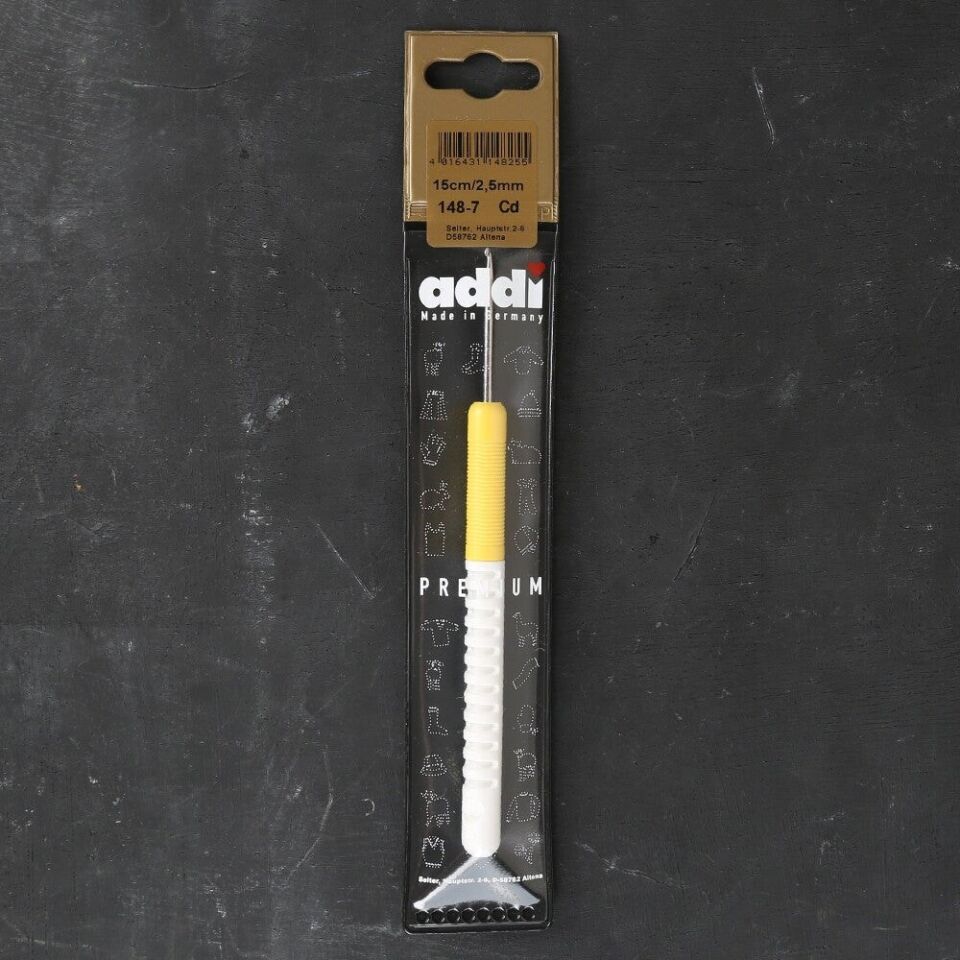 Addi 2,5 Mm 15 Cm Plastik Saplı Yün Tığ - 148-7