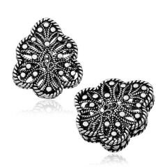 925 Ayar Gümüş İşlemeli Tesbih İmamesi T5194 (491491)